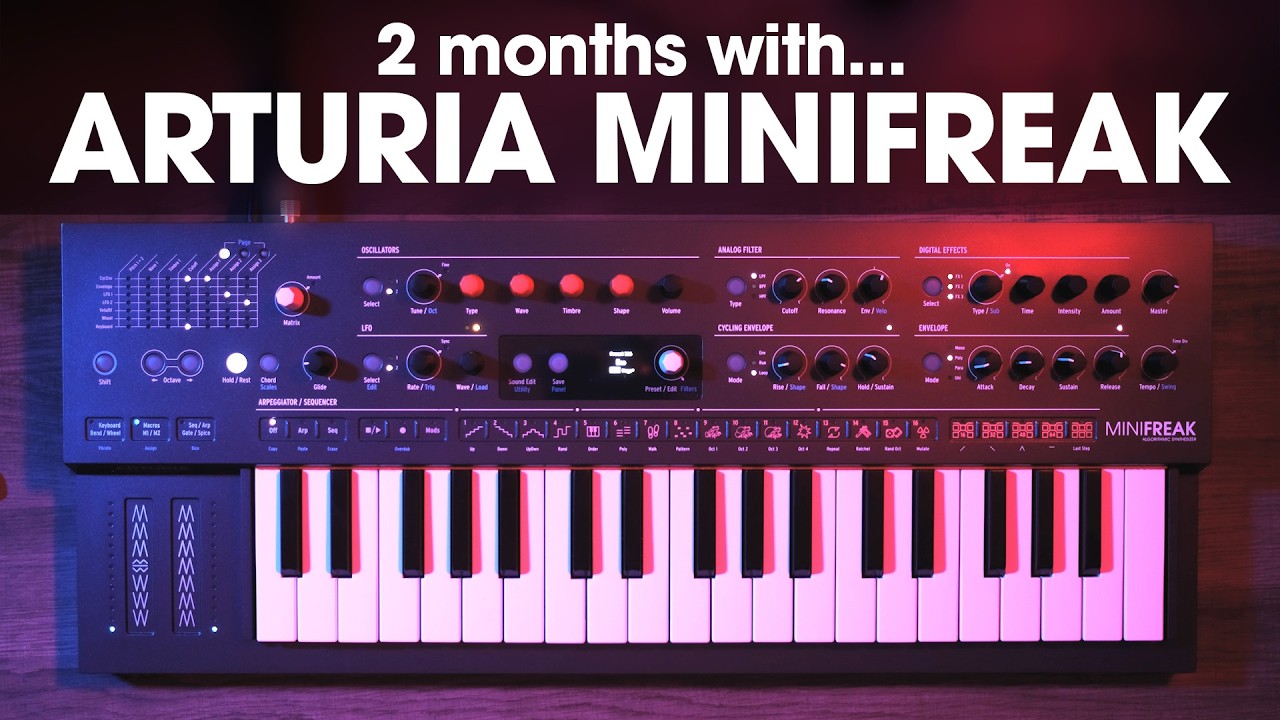 I've had the Arturia MiniFreak for 2 months - Here's what I think about it