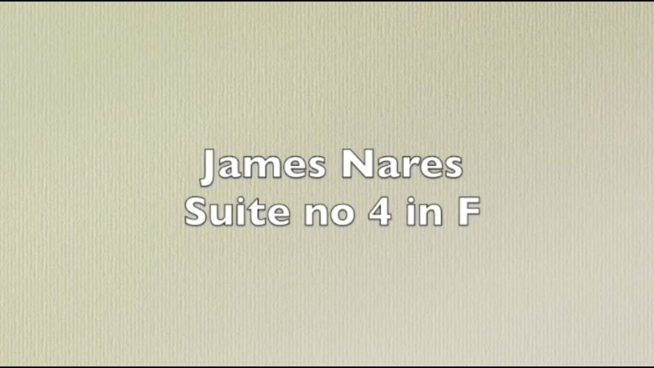 James Nares  - Lesson no 4 in F