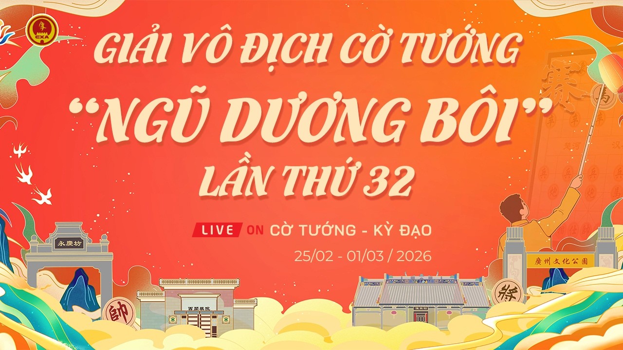 [LIVE] NGŨ DƯƠNG BÔI 2026 – Lại Lý Huynh thi đấu vòng bảng – Cờ 50p+20s