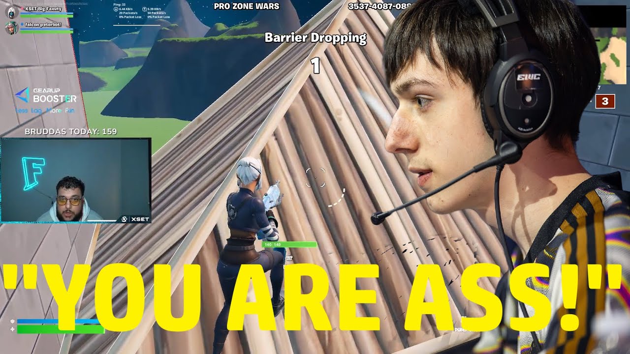 Peterbot ВЫРУШИЛСЯ на Faxuty во время матча Token vs Reet и Fraanticc | Fortnite