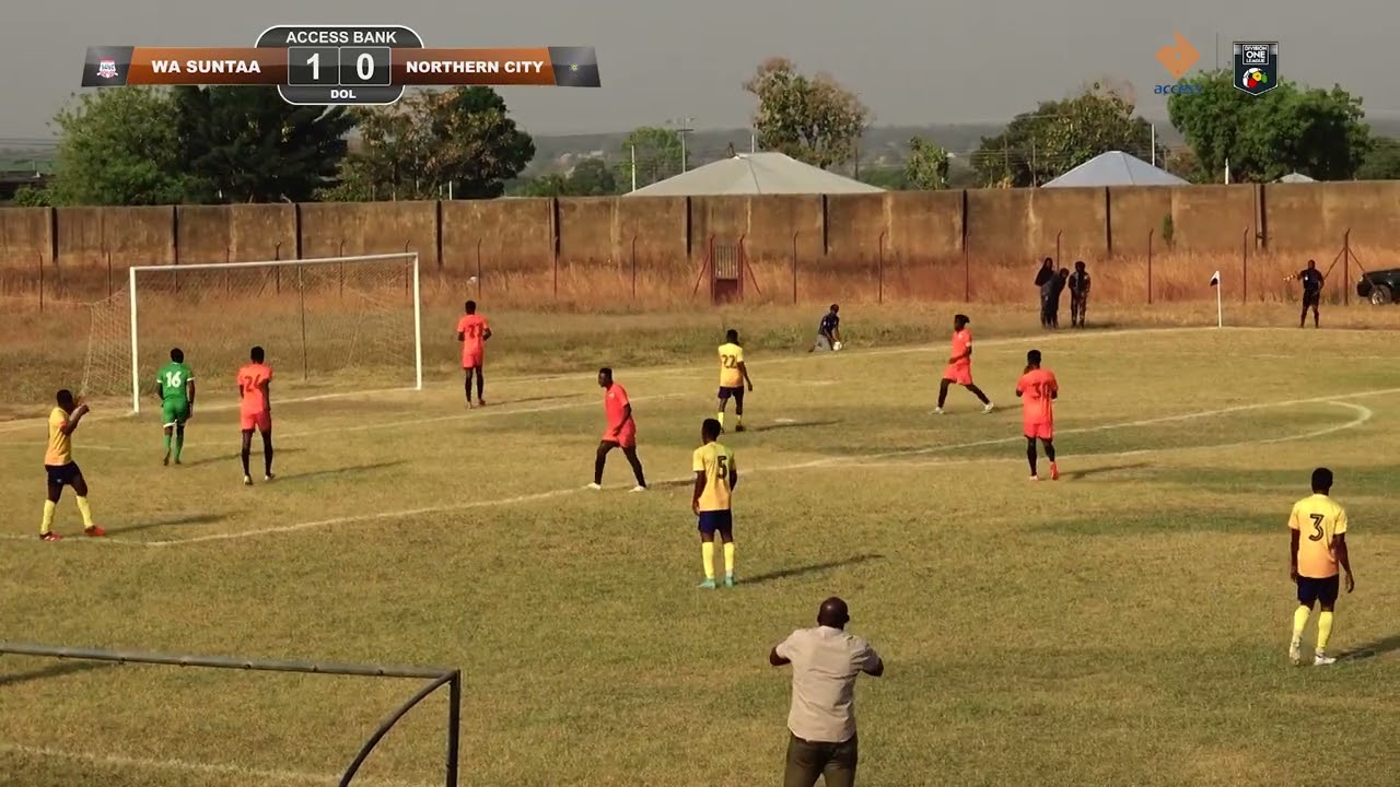 WA SUNTAA 1 -  0 NORTHERN CITY - 2023/24 ACCESS BANK DIVISION ONE LEAGUE HIGHLIGHT