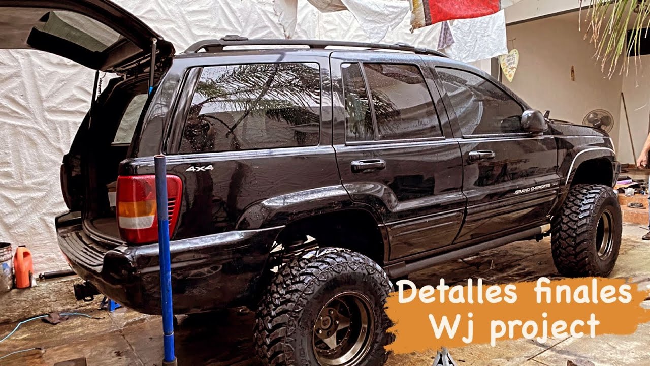 Terminando la WJ Grand Cherokee //  Ep. 9 // LLantas, Amortiguadores...