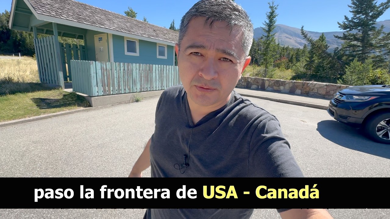 Paso la frontera hacia los Estados Unidos 🇨🇦 Canadá