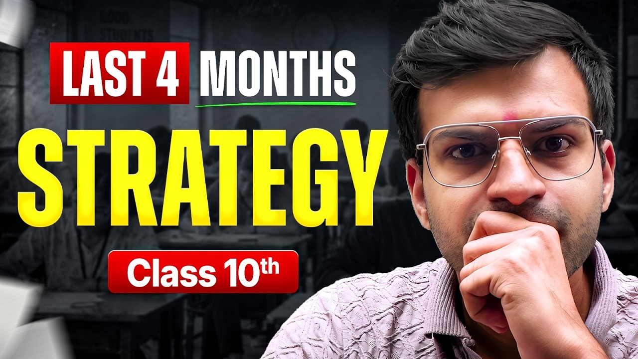 FINAL 4 MONTHS STRATEGY✅ to SCORE 98% in CLASS 10 BOARDS EXAM 2026-27