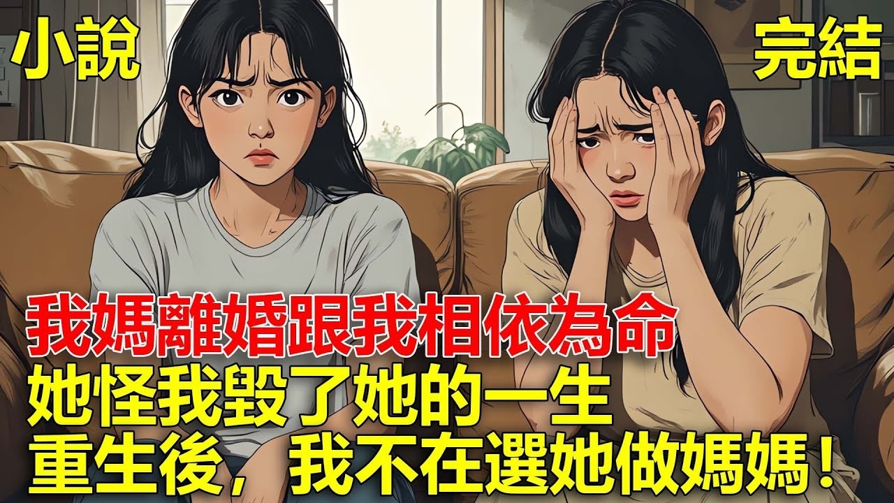 我媽離婚跟我相依為命，她怪我毀了她的一生，說我是個拖油瓶，重生後，我不在選她做媽媽！