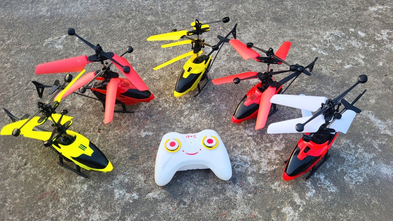 Top 10 RC Helicopter Remote Control Toy - Unboxing & Test Video || Best RC Helicopters