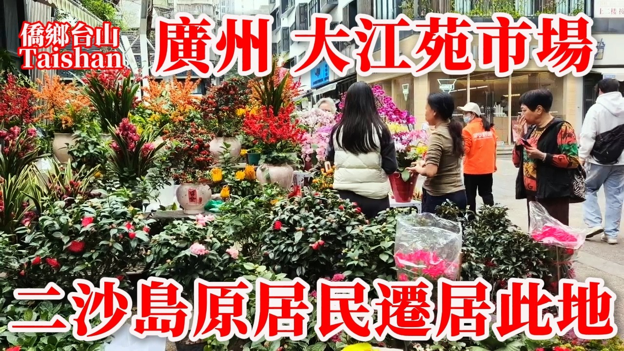 廣州 Guangzhou 大江苑市場丨1980年代二沙島建富豪別墅區原漁村居民遷居此地重建家園丨每年冬至後家家戶戶手工制作馬蹄粉傳統丨華南唯一女子職業學院 #wetmarket #citywalk