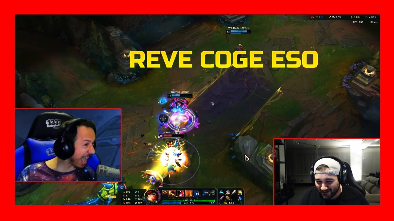 REVENANT y KNEKRO BORRACHO | MEJORES MOMENTOS de TWITCH LOL en ESPAÑOL #002