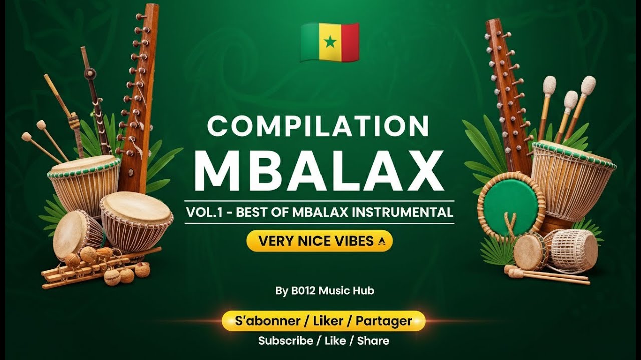 B012 – ЛУЧШАЯ ИНСТРУМЕНТАЛЬНАЯ КОМПИЛЯЦИЯ MBALAX | ТОМ 1 – ОЧЕНЬ ПРИЯТНАЯ АТМОСФЕРА