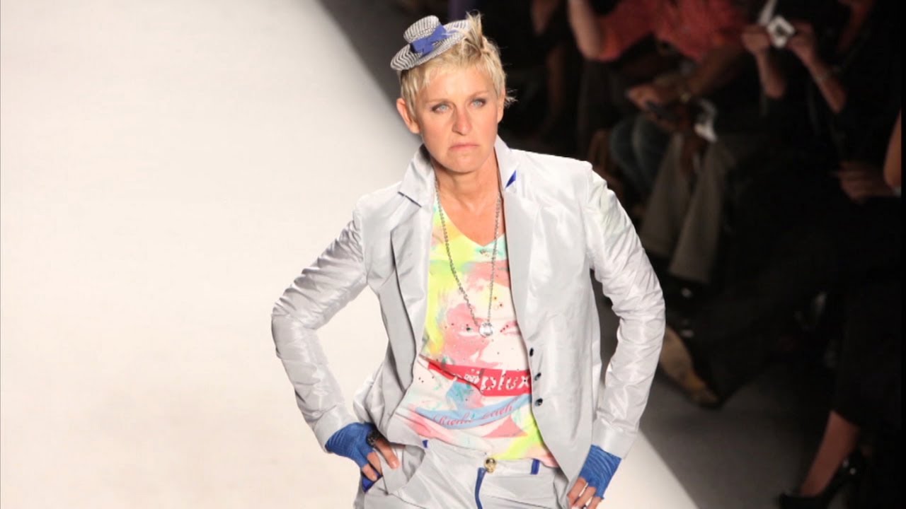 Ellen Crashes a New York Fashion Week Show