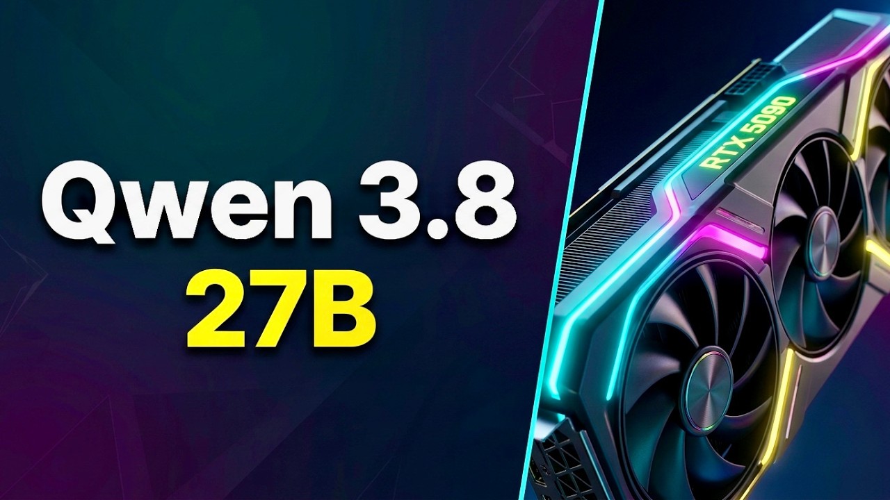 Qwen 3.8 27B - первый тест на RTX 5090. Точно ли это король?