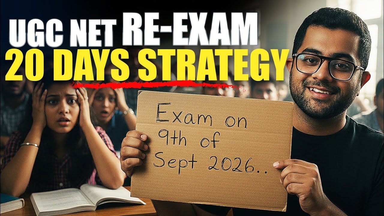 Last 20 Days Strategy: Re-Exam UGC NET English | Don't Miss This