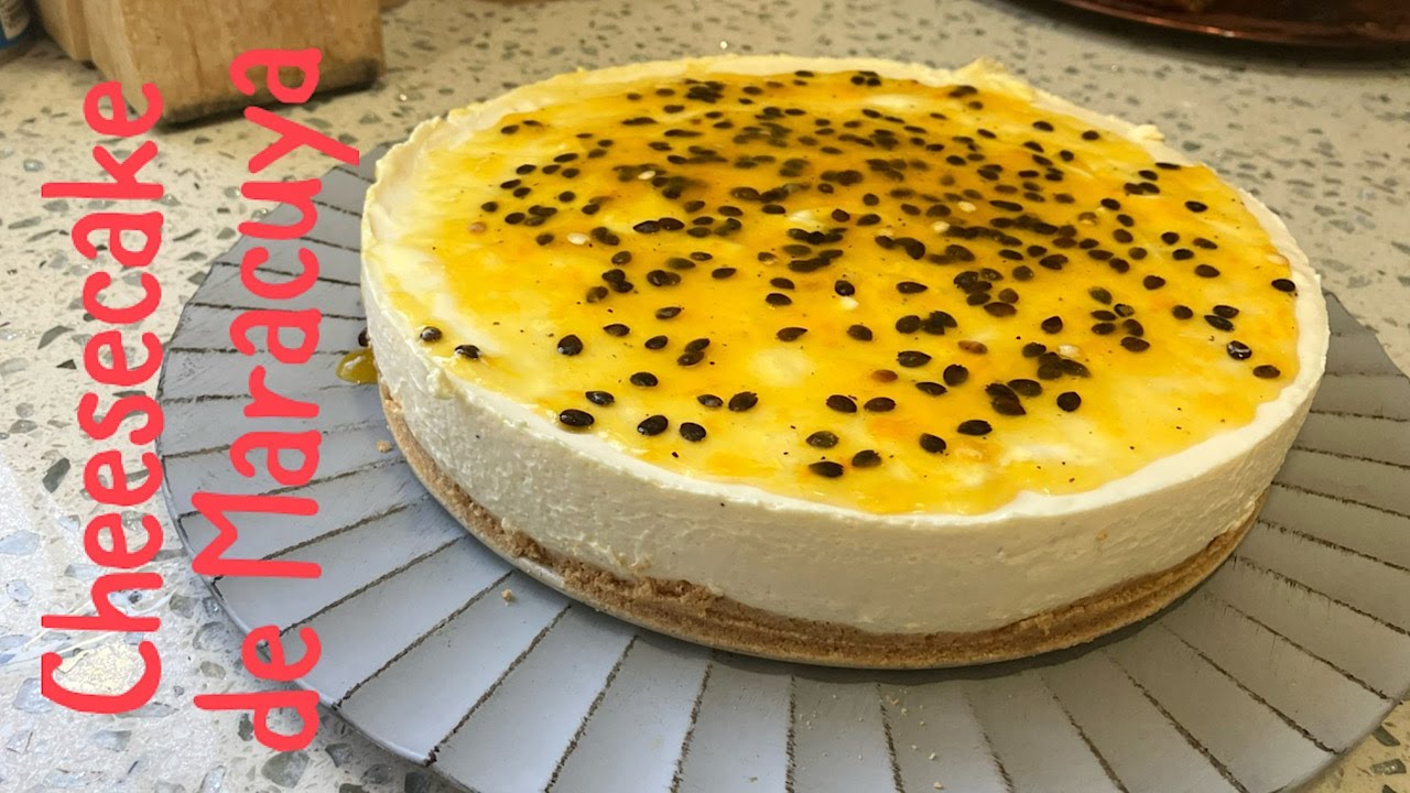 CHEESECAKE FRIO DE MARACUYA
