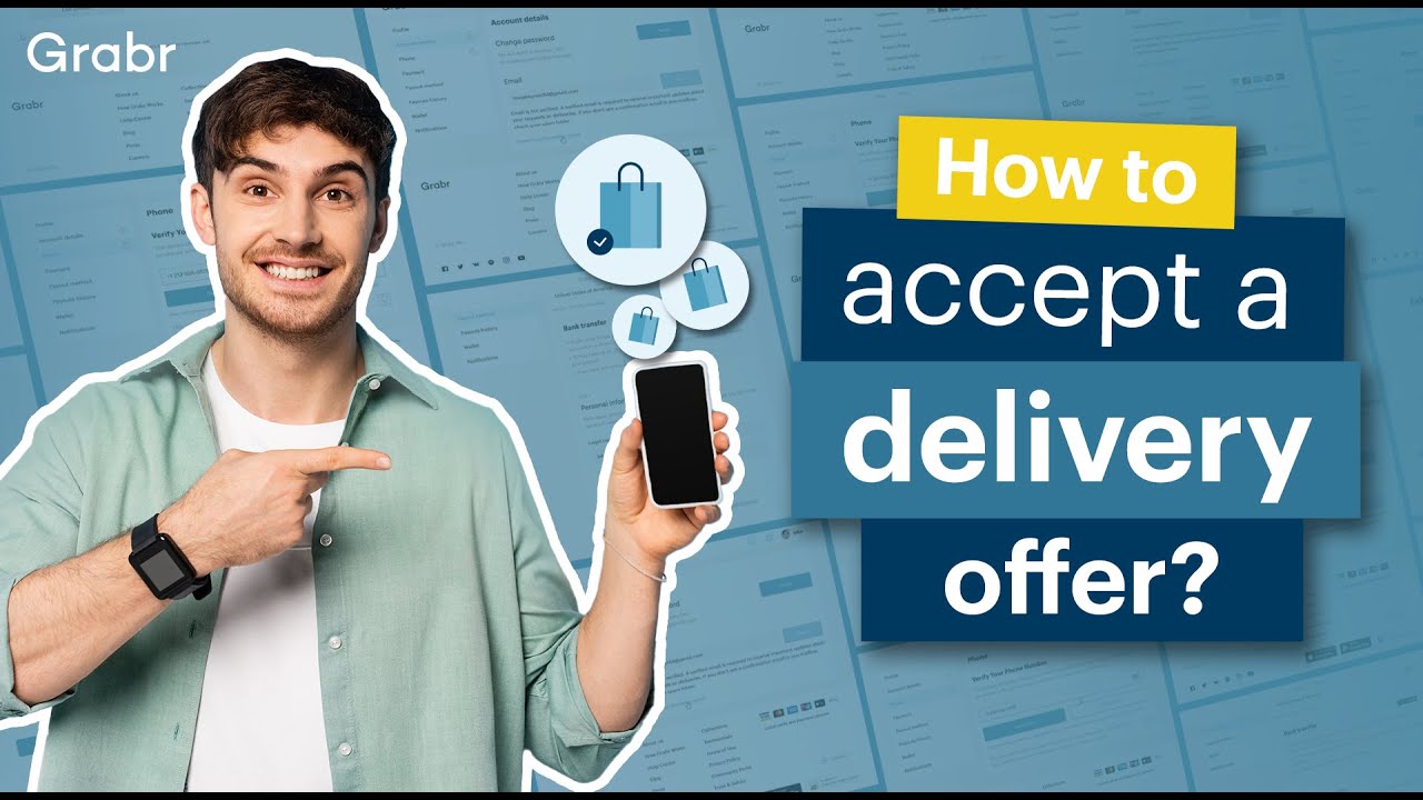Tutorial: How to accept delivery offers