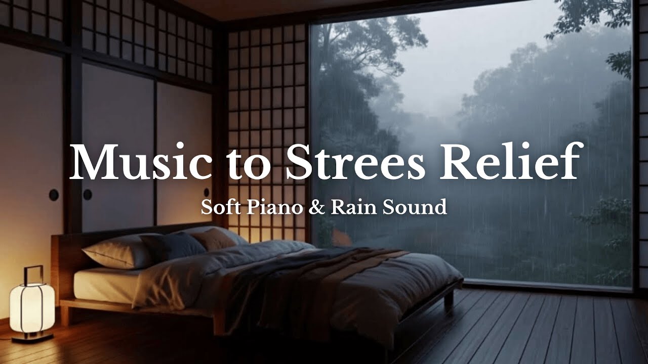 FALL INTO SLEEP INSTANTLY - Relaxing Music & Rain Sounds to Reduce Stress, Anxiety and Insomnia