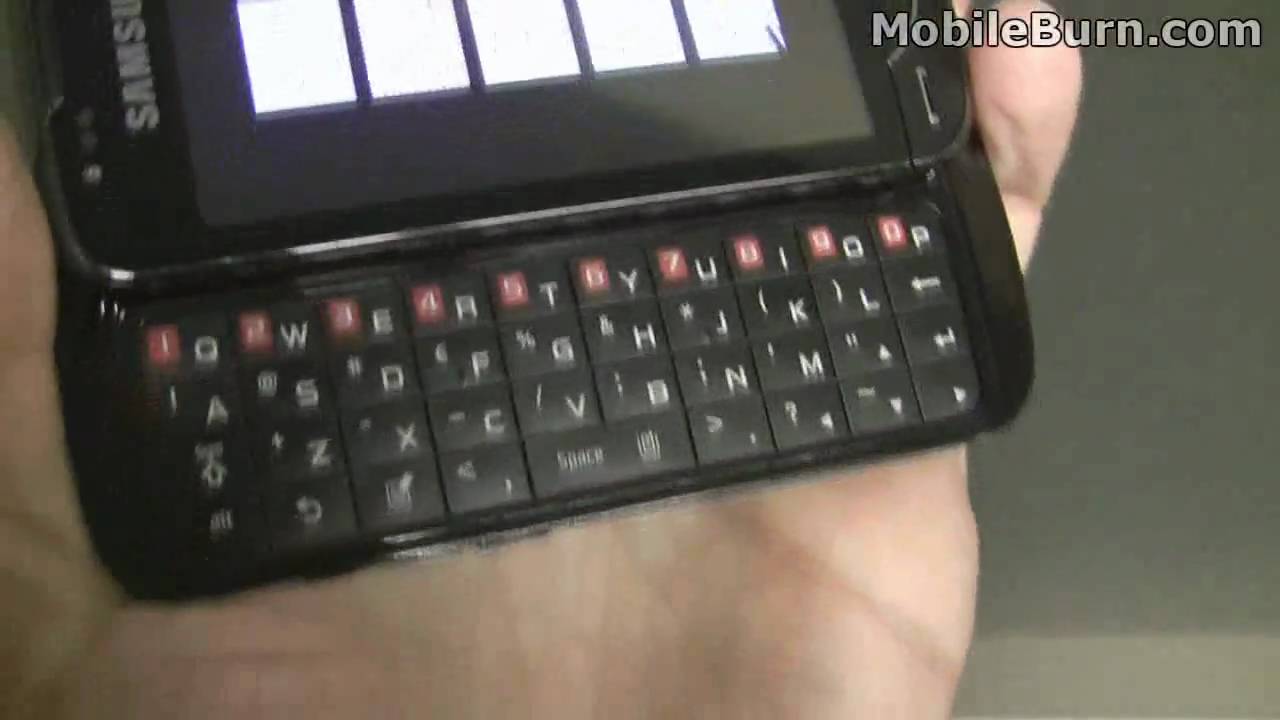 Samsung Omnia Pro B7610 - live first look