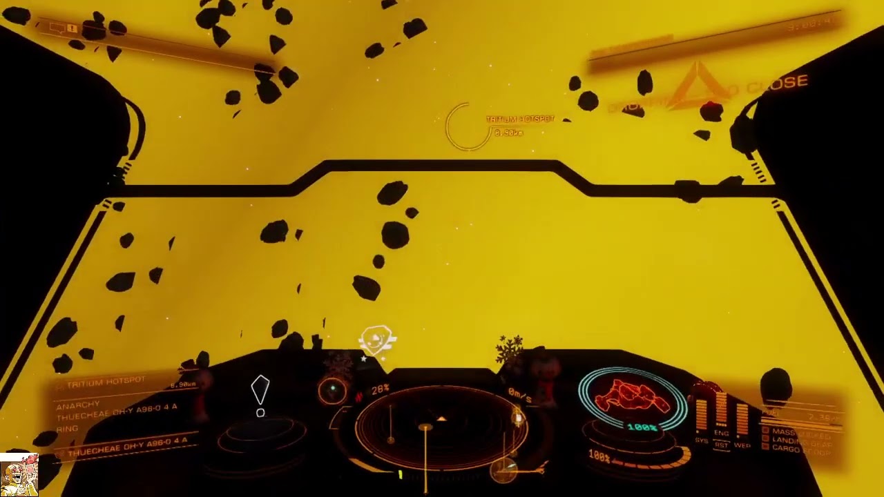 Doing Some Mining to Help Refuel the Distant Suns Fleet Carrier as Part of Distant Worlds III