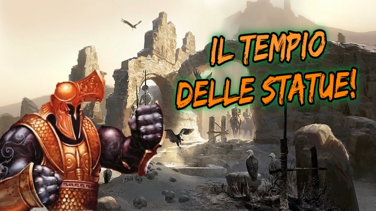 AVVENTURE BREVI: IL TEMPIO DELLE STATUE!