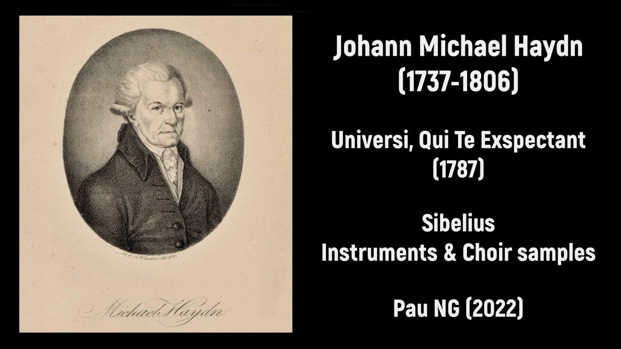 Johann Michael Haydn (1737-1806) - Universi, Qui Te Exspectant (1787)