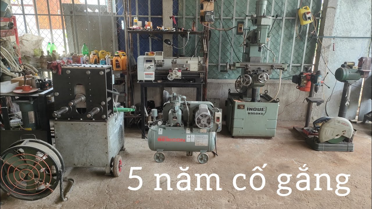 Mở tiệm cơ khí nhỏ cần những máy móc thiết bị nào