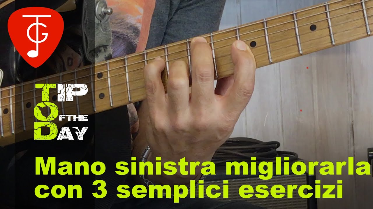 Miglioriamo l'indipendenza e velocità della nostra mano sinistra
