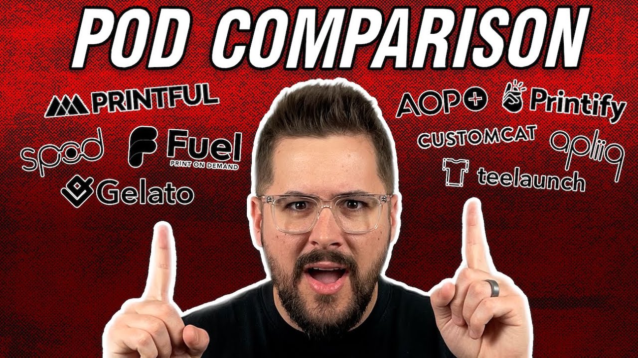 ULTIMATE Print On Demand Quality Shootout | Comparing T-Shirts From Nine Top POD Companies