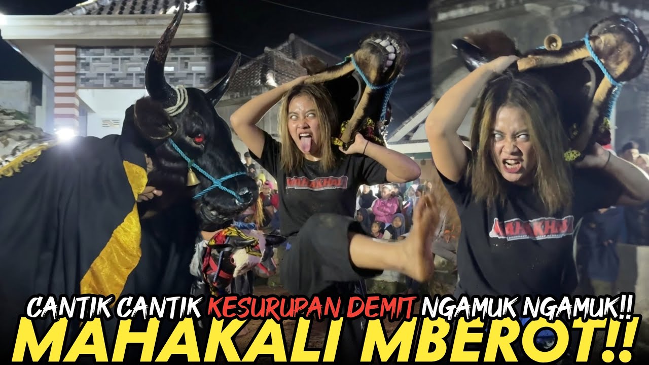 HOROR!! BANTENGAN MAHAKALI KERASUKAN DEMIT PENUH AMARAH!!