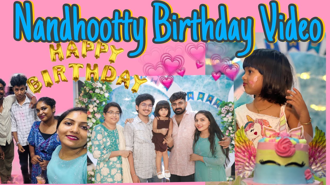 Nandhootty Birthday Video 🤩 #explore #birthday #millionviews #nandhootty #vlogger