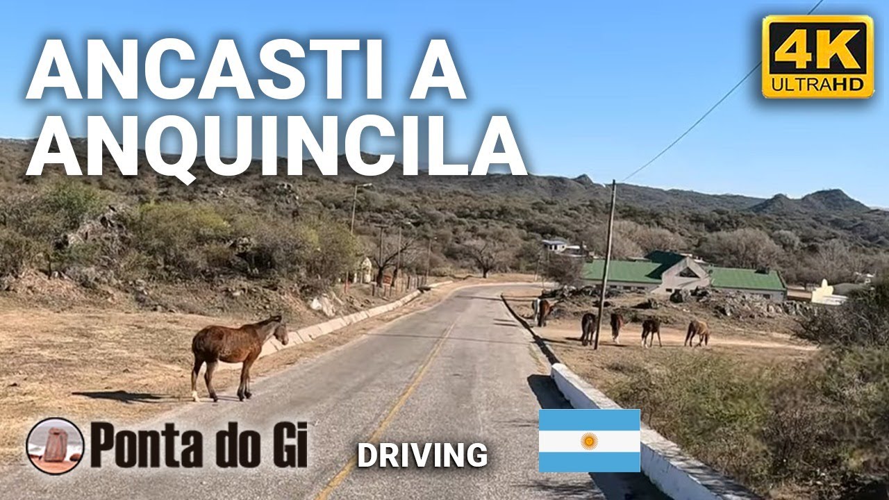 RINCONES SERRANOS en las TIERRAS del ANCASTI #driving TOUR 4k 2024 PROVINCIA de CATAMARCA -ARGENTINA