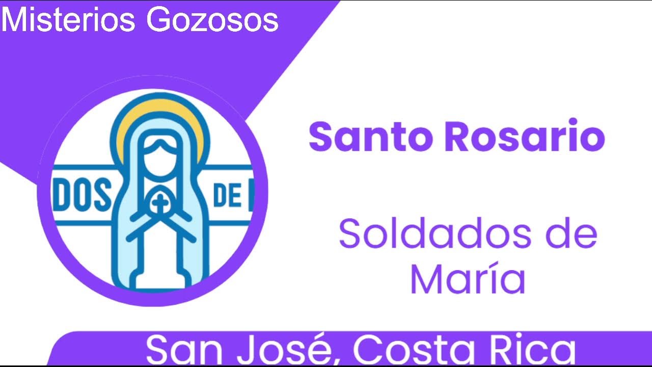 Santo Rosario de Hoy. Misterios Gozosos Lunes 23 de febrero de 2026.