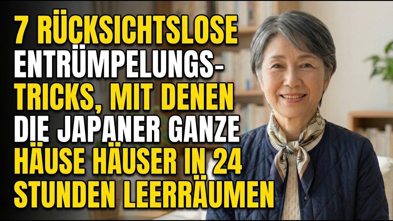 7 Rücksichtslose Entrümpelungs-Tricks, Mit Denen Die Japaner Ganze Häuser In 24 Stunden Leerräumen