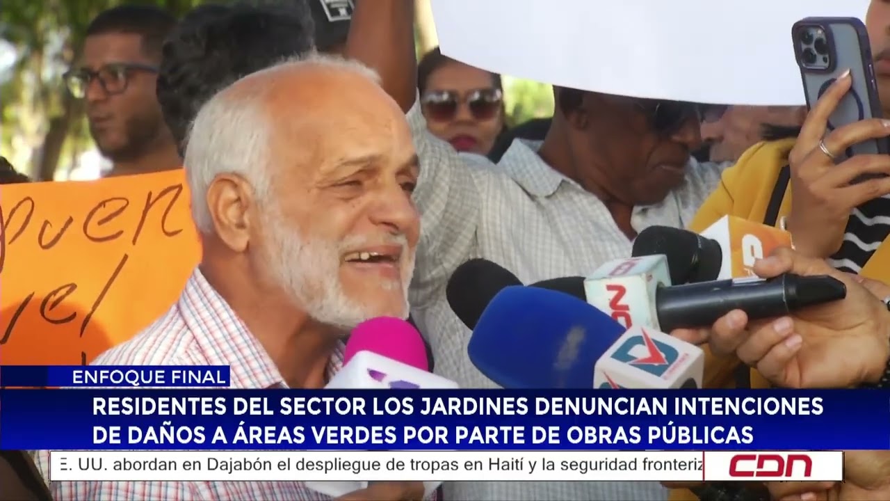 Residentes de Los Jardines denuncian intención de daños a áreas verdes por Obras Públicas