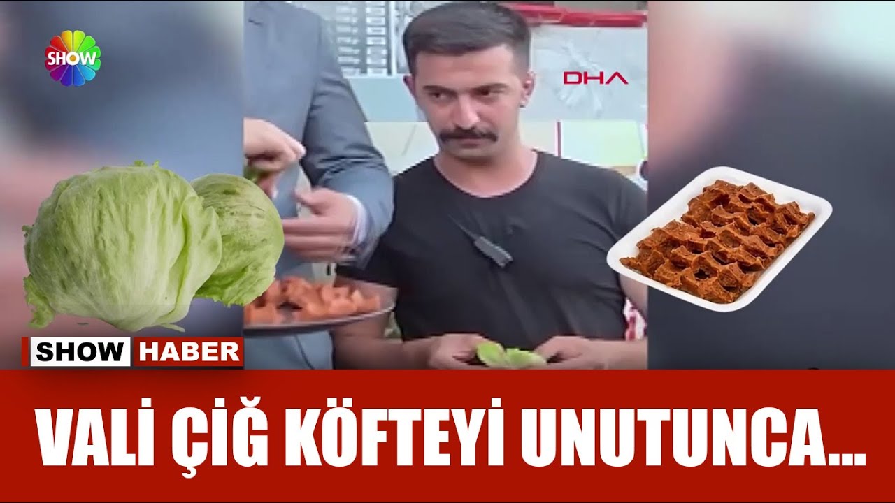 İçinde çiğ köfte olmayan marulla bakıştı