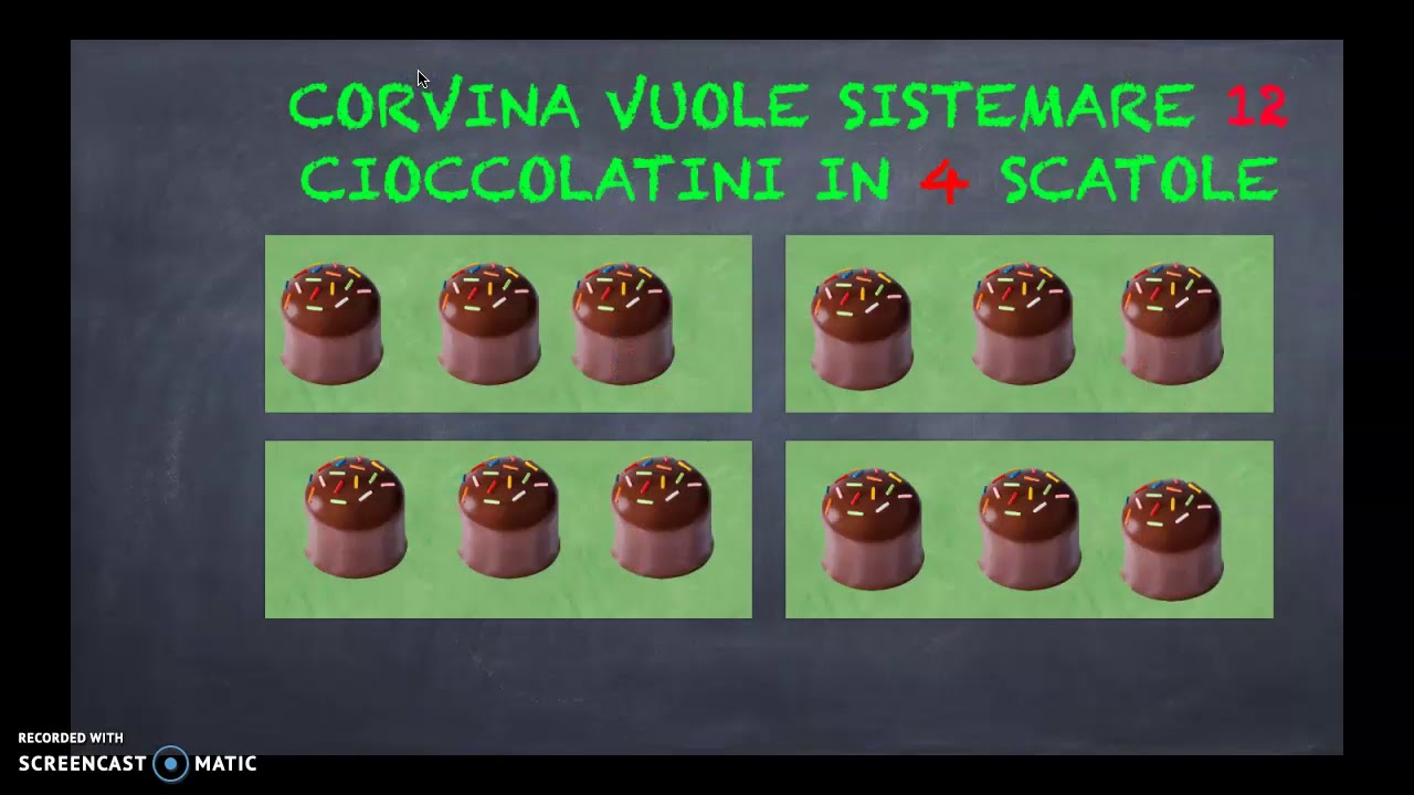 La divisione classe seconda primaria