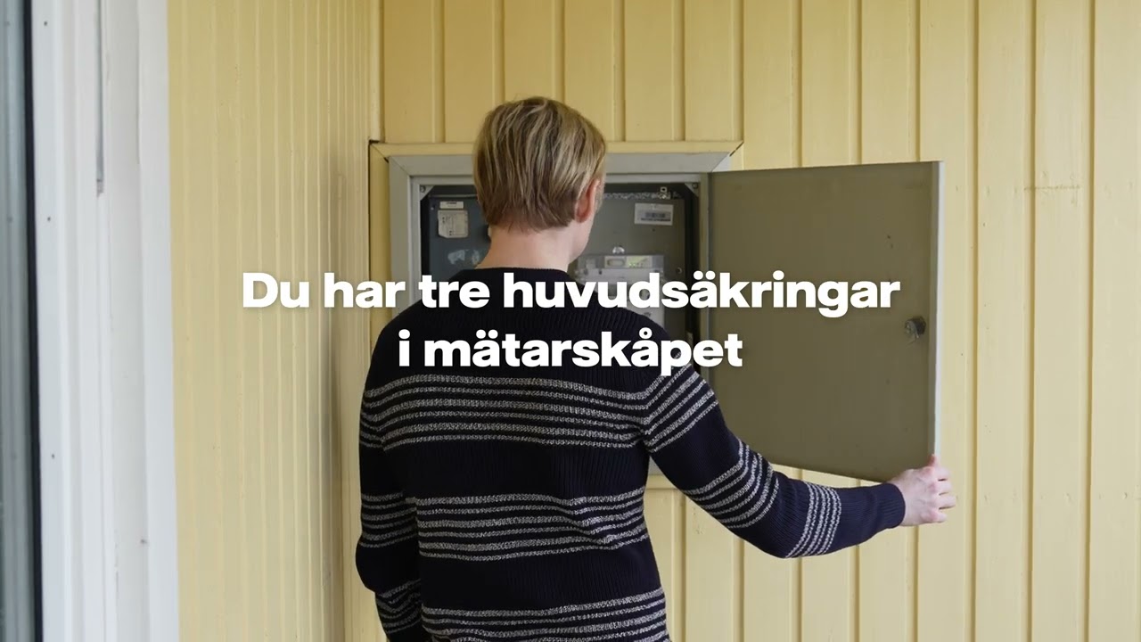 Har du fått strömavbrott i ditt hus?