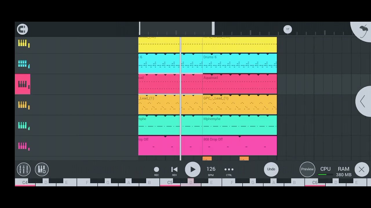 Part 2 how to make Gqom on fl studio mobile 2026 (Mero Rsa)
