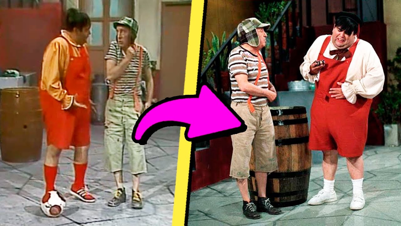 EVOLUÇÃO dos CENÁRIOS de CHAVES nos ANOS 80 e 90