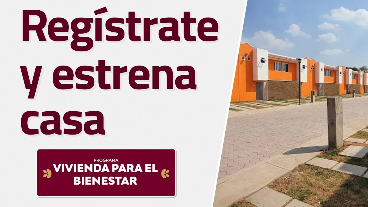 ¡Así puedes registrarte para una vivienda digna en México!