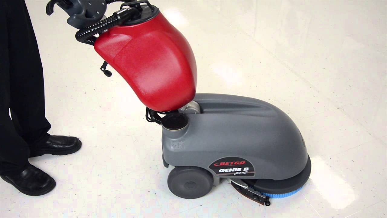 Betco GenieB Autoscrubber Operation