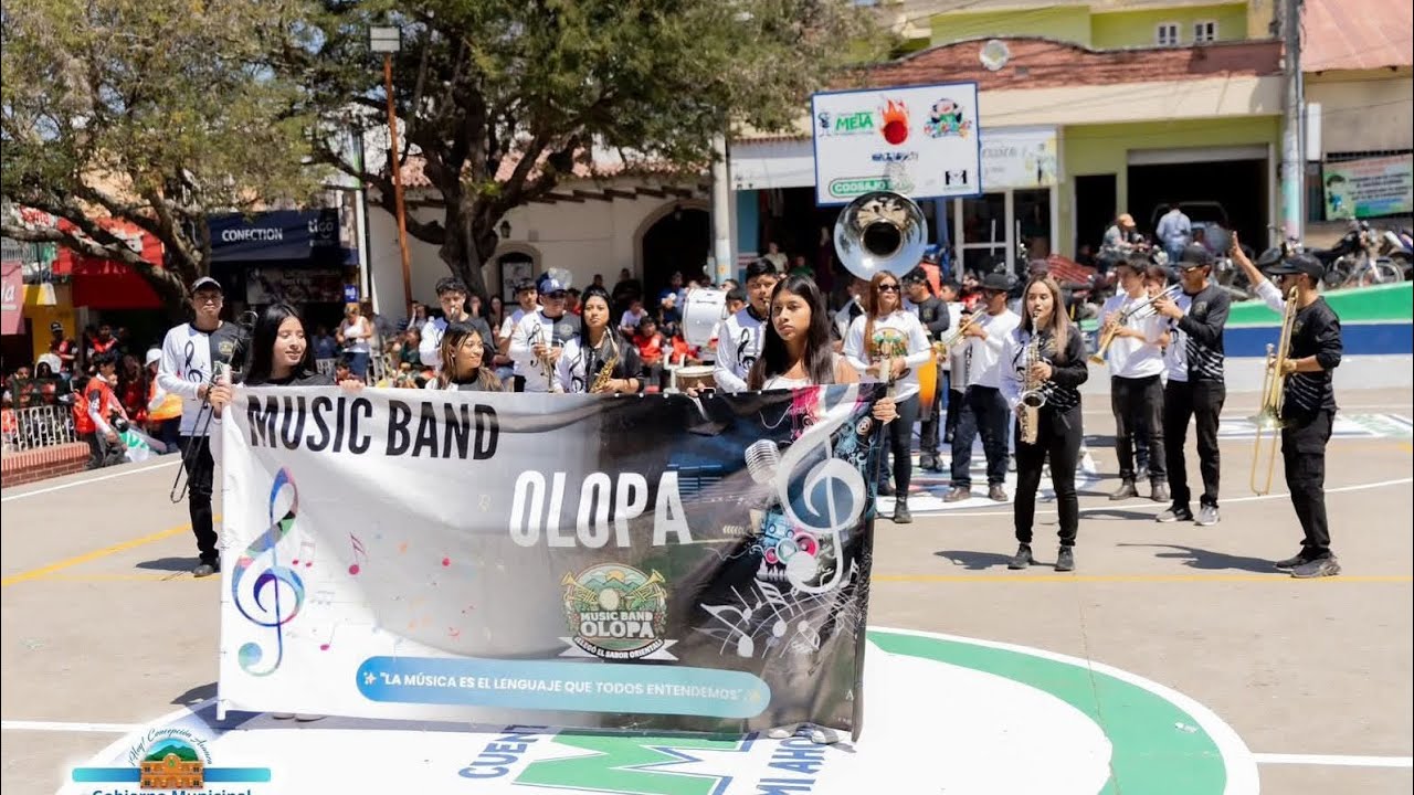 FERIA CONCEPCIÓN LAS MINAS PRESENTACIÓN DE MUSIC BAND OLOPA LA INDEPENDIENTE 