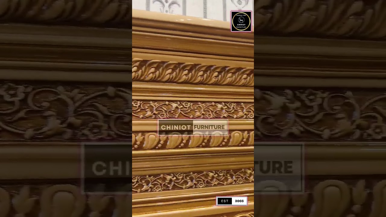 Chinioti Bed Set #furniture #bed #shorts #youtubeshorts #shortsvideo #shortsfeed