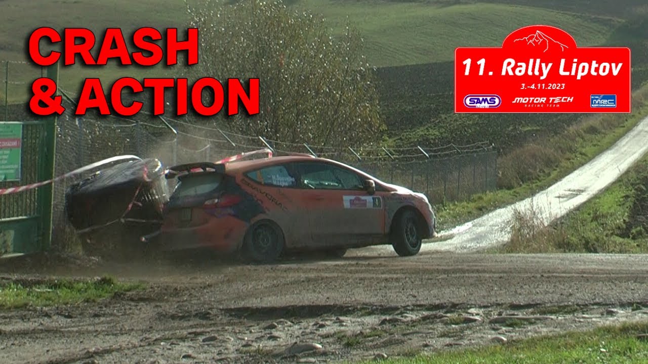 11. Rally Liptov 2023 | Crash & Action & Mud