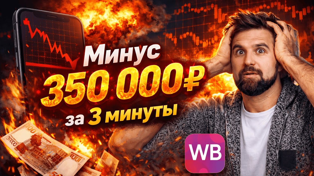 Менеджер WB слил 350 000 ₽ за 3 минуты… Как не повторить мою ошибку