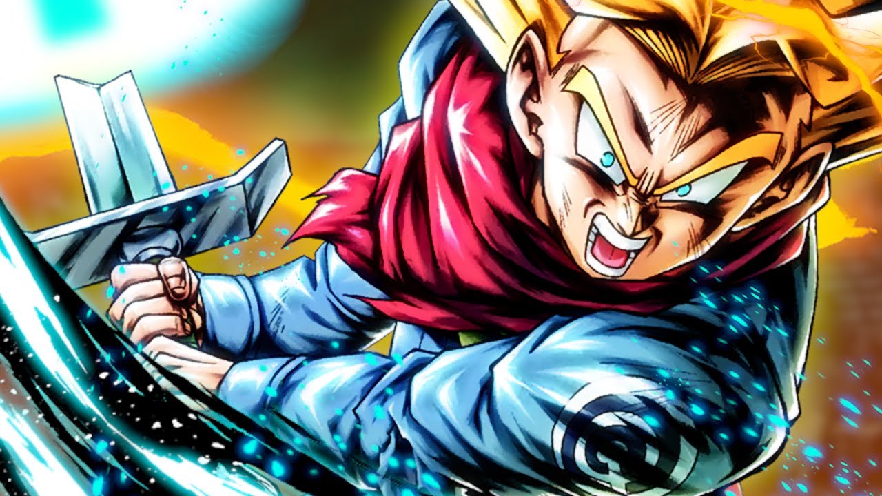 (Dragon Ball Legends) He's FINALLY HERE! Legendary Finish Spirit Sword of Hope Trunks Showcase