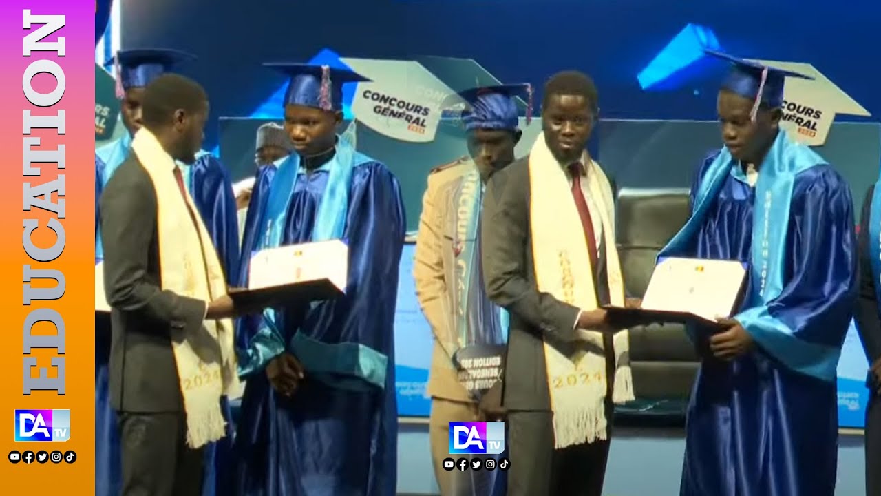Concours Général 2024: Les  1ers Prix de classes de Terminal remis par le PR Diomaye Faye