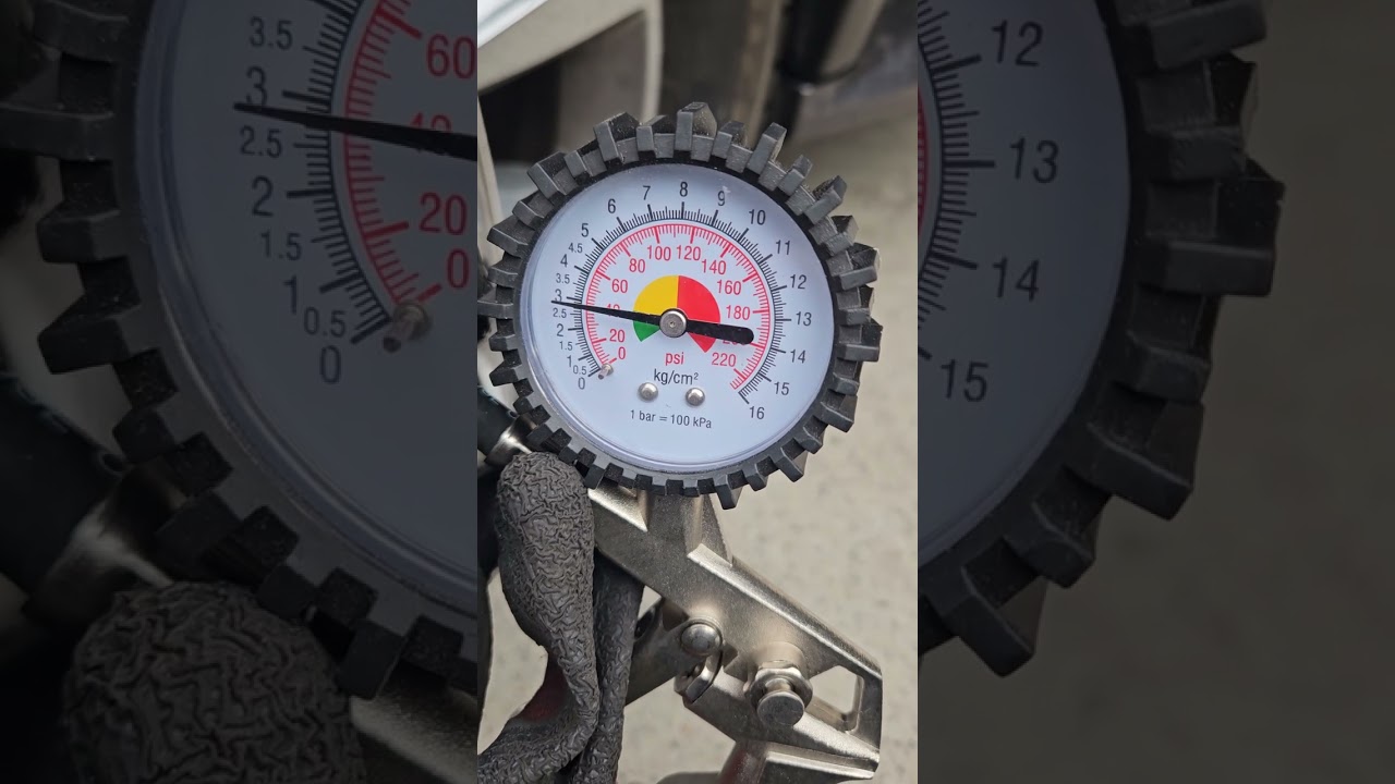 Tire pressure gauge and calibration