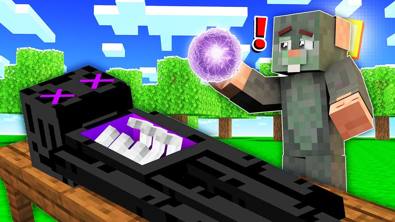 ماين كرافت ولكن اقدر اسرق قوة الوحوش !😱🔥 - steal mobs powers