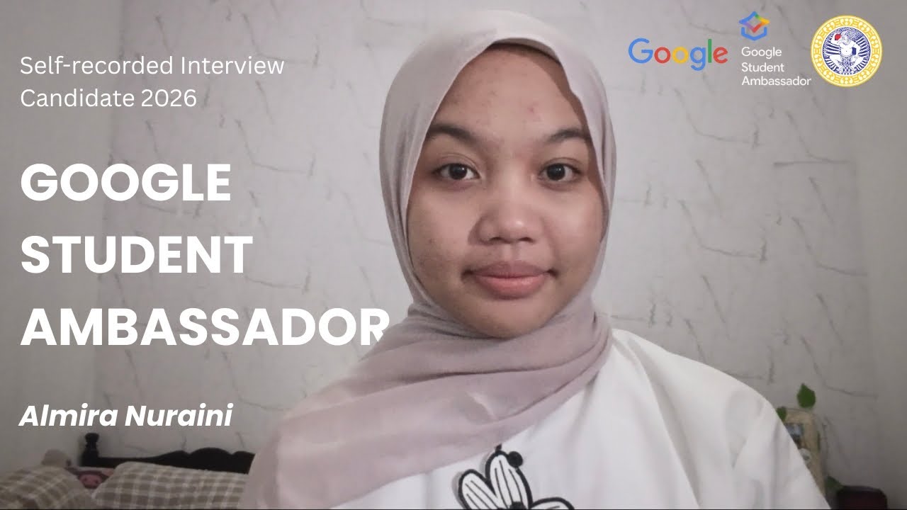 Almira Nuraini - Kandidat Google Student Ambassador 2026 Indonesia - Universitas Airlangga