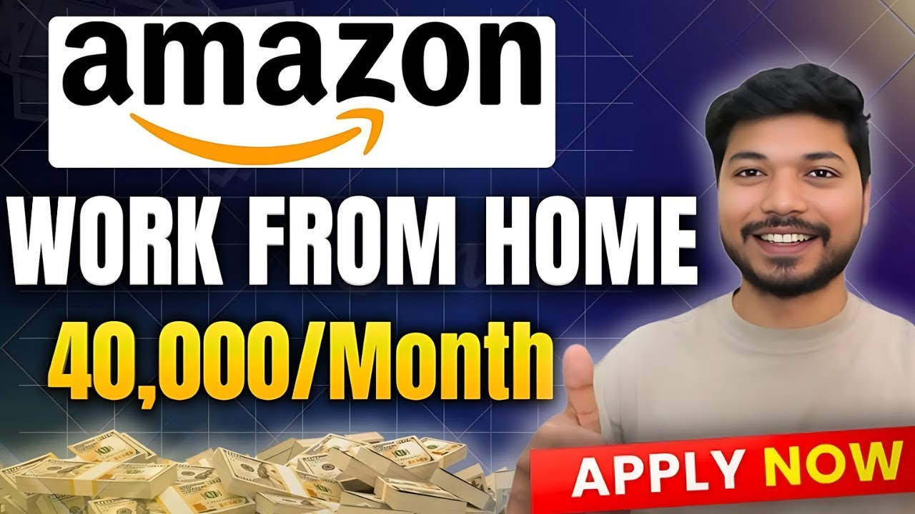 Amazon Work from Home Job 2025 | New Bulk Hiring | Direct Selection | Amazon Jobs | Job4freshers