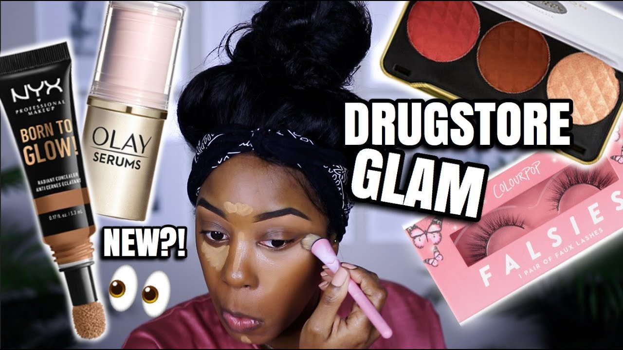 HOT NEW DRUGSTORE AND AFFORDABLE MAKEUP FOR THE NEW YEAR! | A FULL NYE GLAM | Andrea Renee